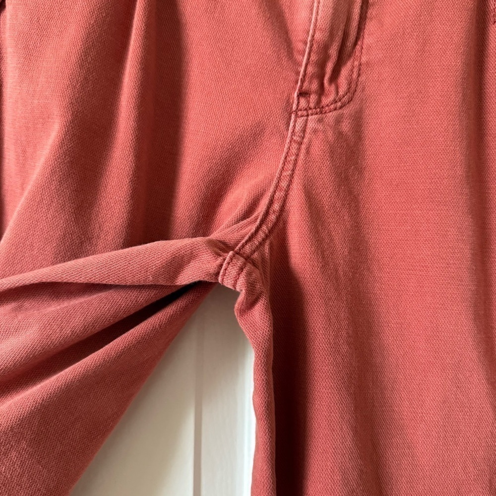 Pilcro Anthropologie Wide Leg High Rise Baggy Cargo Pants Women Sz 27 Terracotta - Picture 7 of 16